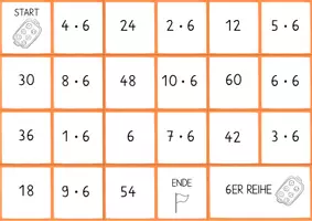 Vorschau - Spiele - Einmaleins Spiele - 6er Reihe - Seite 3