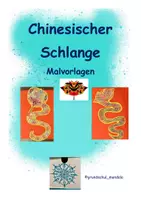 Vorschau - Mal- und Bastelvorlagen - 2025 - Das Jahr der Schlange - Deckblatt