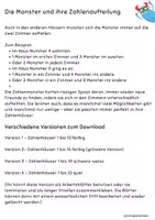 Vorschau - Arbeitsblätter - Materialpaket - Zahlenhäuser (1 bis 10 / 1 bis 100) Grundschule - Seite 3