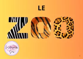 Aperçu - Affichage - kamishibaï LE ZOO - Page de couverture