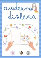 Vista previa - Hojas de trabajo - Cuaderno para trabajar la dislexia (68 actividades) - Portada