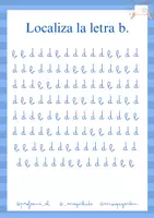 Vista previa - Hojas de trabajo - Cuaderno para trabajar la dislexia (68 actividades) - página 1