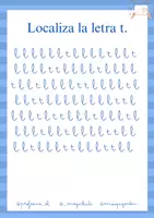 Vista previa - Hojas de trabajo - Cuaderno para trabajar la dislexia (68 actividades) - página 3