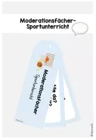 Vorschau - Präsentationen/Tafelbilder - Moderationsfächer Sport - Deckblatt