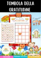 anteprima - Esercizi - EDUCAZIONE EMOZIONALE| Gioco interattivo della gratitudine | Attività socio-emotiva per la classe (PDF 3-12 anni) - Pagina di copertina