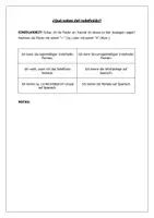 Vorschau - Arbeitsblätter - ¿Qué sabes del indefinido? - Deckblatt