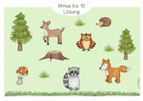 Vorschau - Spiele - Klettmappe Plus und minus Zahlenraum 10 - Seite 3