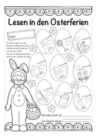 Vorschau - Arbeitsblätter - Lesen in den Osterferien / Ostern - Seite 2