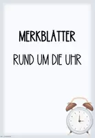 Vorschau - Arbeitsblätter - Übungsheft & Merkblätter rund um die Uhr - Seite 2