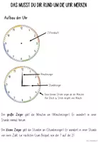 Vorschau - Arbeitsblätter - Übungsheft & Merkblätter rund um die Uhr - Seite 3
