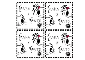 Vista previa - Refuerzo / NEE / Materiales de apoyo - Juego TEXTURA INTRUSA "Gara y Gato" - página 3