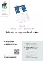Vorschau - Mal- und Bastelvorlagen - * 2025 * Kalender basteln: zum Selbstgestalten! (A4 hoch) - Seite 2