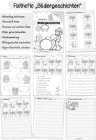 Vorschau - Stationenlernen - Bildergeschichte Winter | Deutsch Klasse 1-4 | Geschichten schreiben - Seite 1