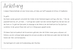Vorschau - Mal- und Bastelvorlagen - Gesunde Ernährung Grundschule | Lernspiel Ich habe wer hat Sachunterricht - Seite 3