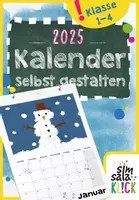 Vorschau - Mal- und Bastelvorlagen - * 2025 * Kalender basteln: zum Selbstgestalten! (A4 hoch) - Deckblatt