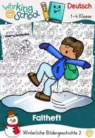 Vorschau - Arbeitsblätter - Bildergeschichte | Winter | Geschichten schreiben - Deckblatt