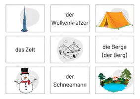 Vorschau - Arbeitsblätter - Materialpaket: Postkarten lesen und schreiben - Seite 2