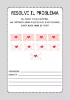 anteprima - Esercizi - Problemi di San Valentino per la classe prima - Pagina 2