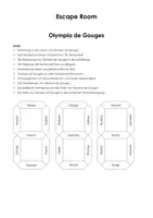 Vorschau - Spiele - Escape Room "Olympia de Gouges" - Deckblatt