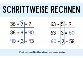 Vorschau - Poster - Merkpklakate Schrittweises Rechnen - Seite 2
