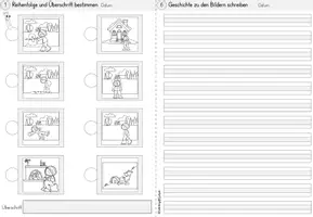 Vorschau - Arbeitsblätter - Bildergeschichte | Winter - Seite 2