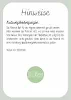 Vorschau - Stationenlernen - Laufzettel für Stationen (blau und beige) - Seite 2