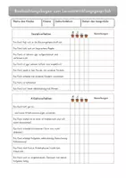 Vorschau - Arbeitsblätter - Beobachtungsbogen zum ersten Lernentwicklungsgespräch *Groth mindest - Seite 1