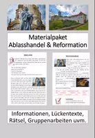 Vorschau - Arbeitsblätter - Unterrichtseinheit "Ablasshandel + Reformation" - Deckblatt