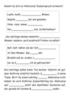 Vorschau - Arbeitsblätter - Arbeitsheft zum Film "Der Zauberlehrling" - Seite 3