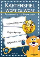 Vorschau - Spiele - Lesespiel - Wort zu Wort - Obst - Deckblatt