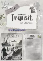 Vorschau - Unterrichtsreihen - Am Beispiel von Transit: Filmanalyse, Vergleich Roman und Filmadaption (11./12./13. Klasse, Oberstufe, Deutsch) - Deckblatt