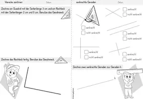 Vorschau - Arbeitsblätter - Geodreieck - Seite 3