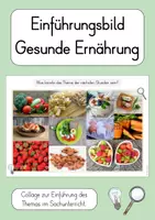 Vorschau - Poster - Bild zur Einführung: Gesunde Ernährung (Sachunterricht) - Deckblatt