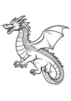 Vorschau - Arbeitsblätter - Drachen Ausmalbilder Fensterbilder Mandala Drachen Bild ausmalen - Seite 3