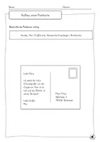 Vorschau - Unterrichtsreihen - Texte verfassen - Eine Postkarte schreiben - Seite 3