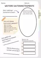 Vorschau - Arbeitsblätter - Materialpaket - Instrumentenheft mit Fragebögen und Sketchnotes - Seite 3