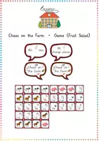 Vorschau - Spiele - Chaos on the Farm - Game (Fruit Salad) - Deckblatt