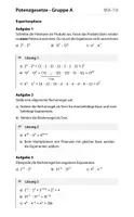Vorschau - Arbeitsblätter - Potenzgesetze - Gruppenpuzzle - Seite 3