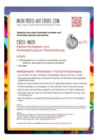 Vorschau - Arbeitsblätter - CROSS-MATH-RÄTSEL: Kleines Einmaleins mit Addition und Subtraktion - Seite 1