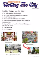 Προεπισκόπηση - Φύλλα εργασίας - Making Plans - Visiting the City (For A2 Level Learners) - Εξώφυλλο