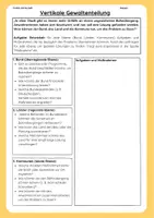 Vorschau - Arbeitsblätter - Vertikale Gewaltenteilung – Arbeitsblatt mit praktischem Szenario - Deckblatt
