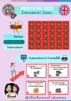 Vista previa - Juegos / Gamificación - MIXED FUTURE TENSES – Detonation Game - Portada