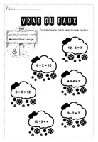 Aperçu - Apprentissages en autonomie - Cahier d'activités hiver mathématiques - Page 2