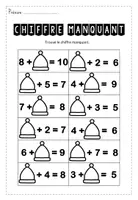 Aperçu - Apprentissages en autonomie - Cahier d'activités hiver mathématiques - Page 3