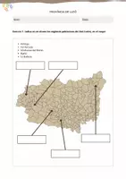Vista previa - Unidades / Secuencias / Situaciones de Aprendizaje - 🌍 Mapes i Orientació - Lleó (Geografia d'Espanya) - página 1