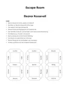 Vorschau - Stundenentwürfe - Escape Room "Eleanor Roosevelt" - Deckblatt