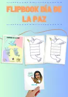 Vista previa - Manualidades / Dibujos para colorear - Flipbook Día de la Paz - Portada
