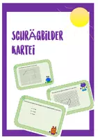 Vorschau - Stationenlernen - Schrägbild-Kartei - Deckblatt
