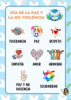 Vista previa - Refuerzo / NEE / Materiales de apoyo - Póster Día de la Paz (4 modelos) - página 2