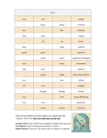 Vorschau - Arbeitsblätter - Irregular Verbs Worksheet - Seite 3